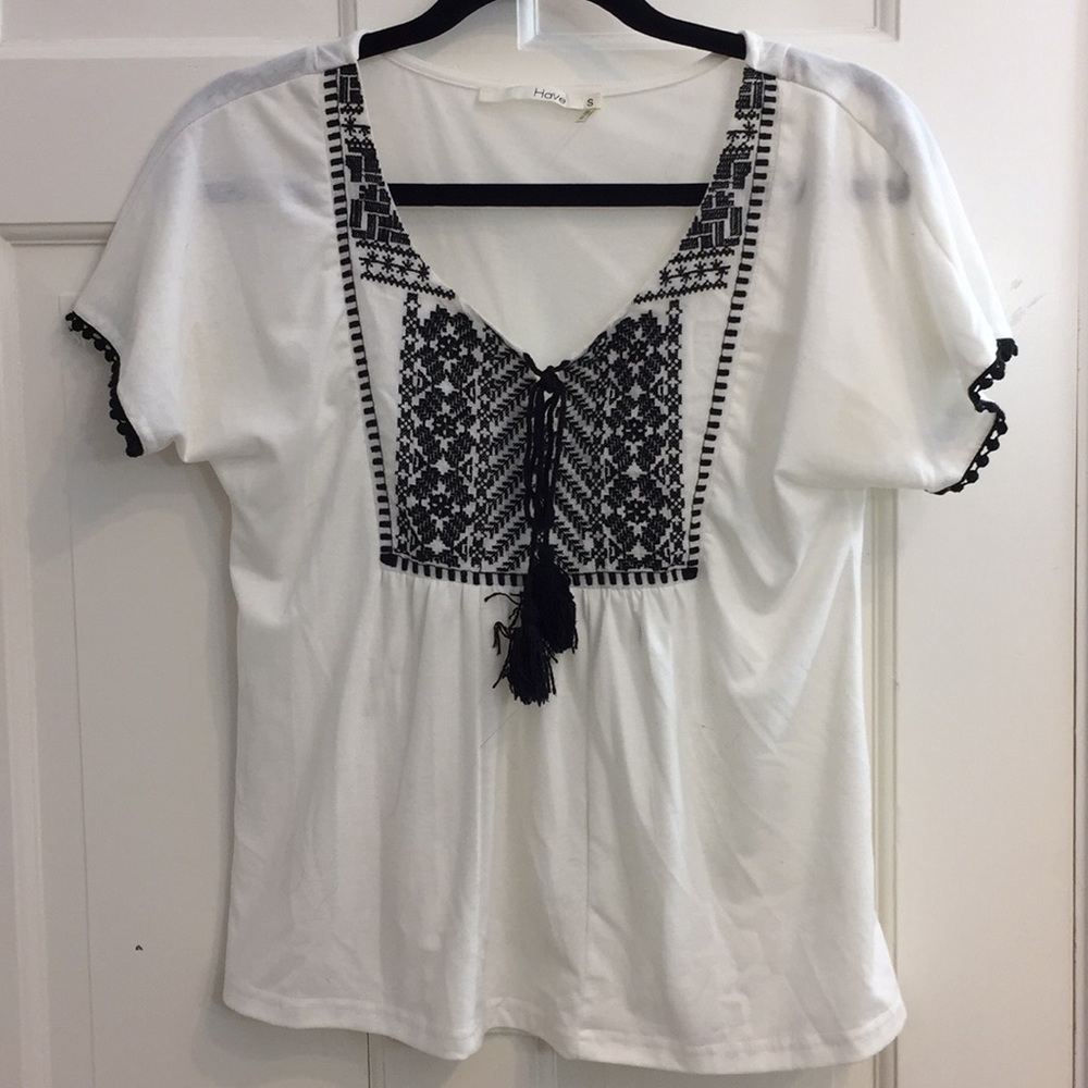 White and Black Have Shirt